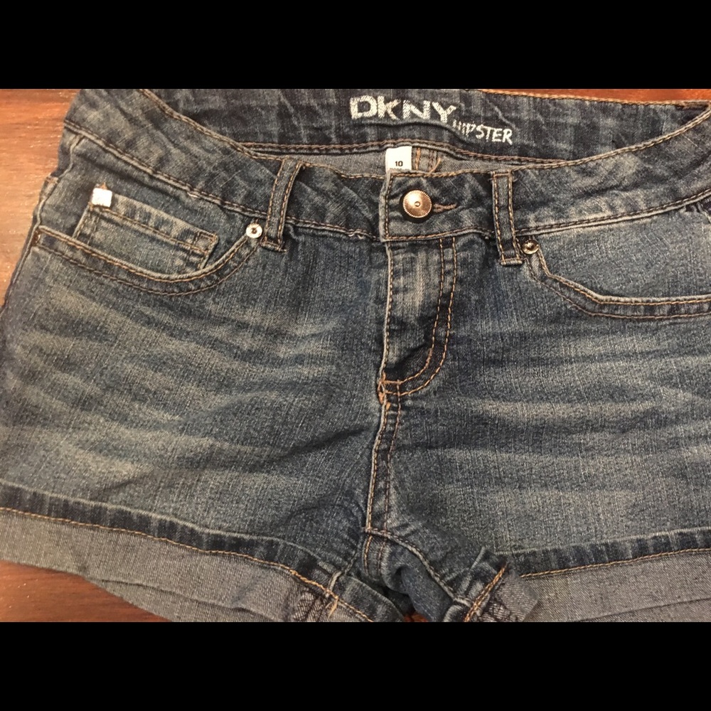 DKNY Girls Denim Shorts